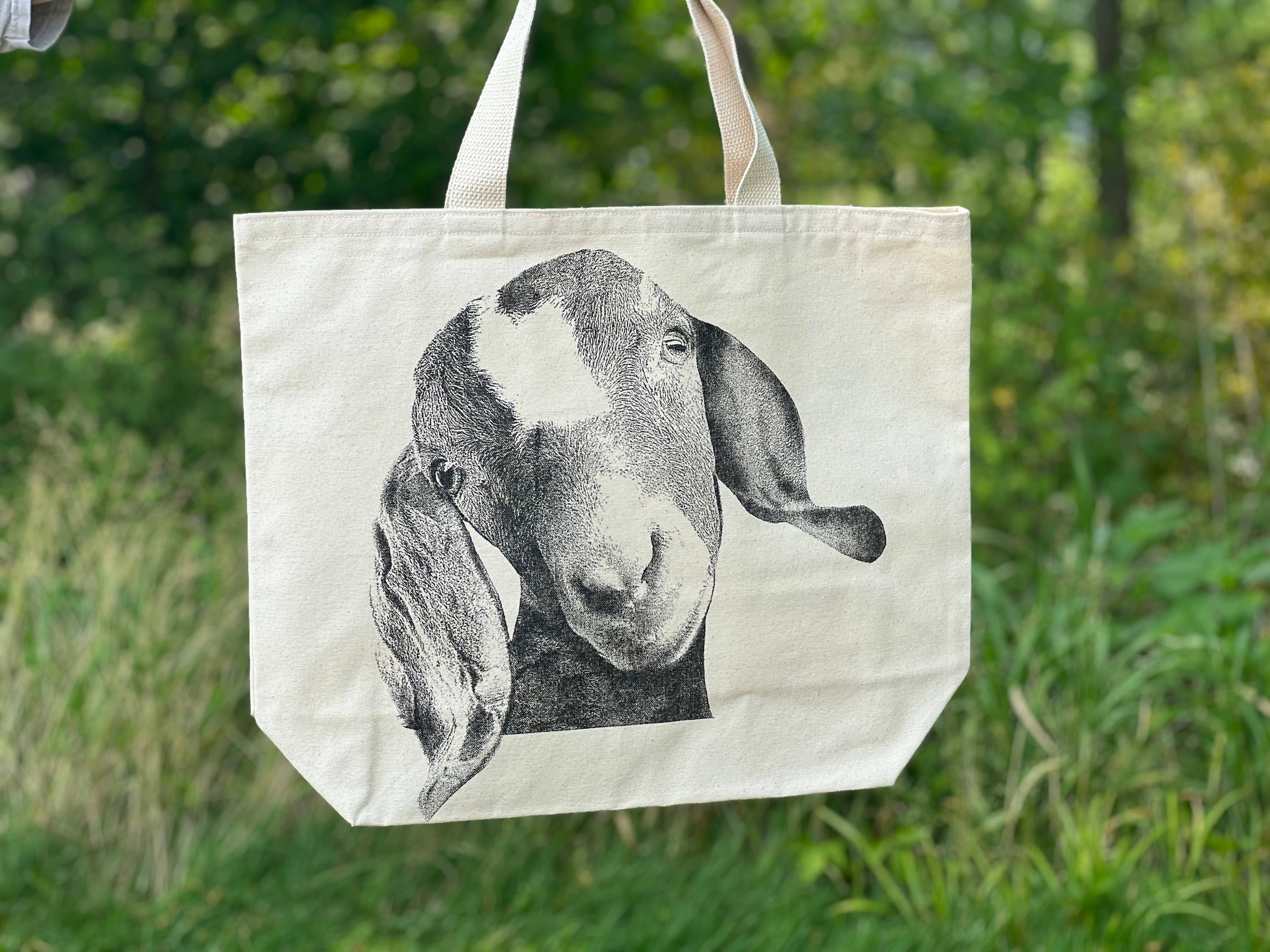 Boer Goat Tote Bag by David & Micha Sheldon - 16