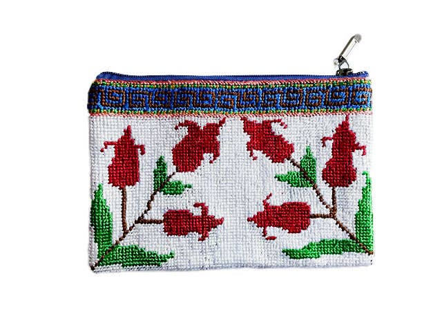 Tulip Needle Point Clutch